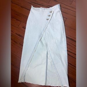 Sincerely Jules Jean High Cut Long Skirt sz 9 / 29